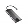 Natec | USB-C Multiport Adapter | NMP-1690 | Grey | USB Type-C | 0.15 m paveikslėlis 1
