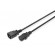 Digitus | Power Cord extension cable  C13 - C14 paveikslėlis 1
