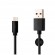 Fixed | Data And Charging Cable With USB/lightning Connectors | Black фото 1