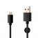 Fixed | Data And Charging Cable With USB/USB-C Connectors | Black image 1