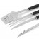 Adler | Grill Utensil Set with Carrying Case | AD 6727 | Grill Cutlery Set | 4 pc(s) | Stainless Steel/Black image 5