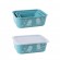 Stoneline | Awave Set of storage box | 21941 | Storage box | 3 pc(s) | Dishwasher proof | Turquoise image 3