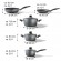 Stoneline | Cookware set of 8 | 1 sauce pan image 3