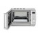 Caso | Microwave Oven | M 20 Cube | Free standing | 800 W | Silver image 3