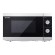 Sharp | Microwave Oven with Grill | YC-MG01E-S | Free standing | 800 W | Grill | Silver image 2