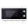 Sharp | Microwave Oven with Grill | YC-MG01E-W | Free standing | 800 W | Grill | White image 4