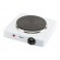 Tristar | Free standing table hob | KP-6185 | Number of burners/cooking zones 1 | Rotary | Black image 2