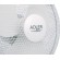 Adler | AD 7303 | Desk Fan | White | Diameter 30 cm | Number of speeds 3 | Oscillation | 80 W | No image 6