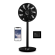 Duux | Smart Fan | Whisper Flex Smart Black with Battery Pack | Stand Fan | Black | Diameter 34 cm | Number of speeds 26 | Oscillation | 2-22 W | Yes | Timer image 1