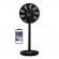 Duux | Smart Fan | Whisper Flex | Stand Fan | Black | Diameter 34 cm | Number of speeds 26 | Oscillation | 3-27 W | Yes | Timer image 1