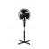 Mesko | Fan | MS 7311 | Stand Fan | Black | Diameter 40 cm | Number of speeds 3 | Oscillation | 45 W | No image 1