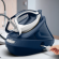 TEFAL | Steam Station Pro Express | GV9720E0 | 3000 W | 1.2 L | 8 bar | Auto power off | Vertical steam function | Calc-clean function | Blue paveikslėlis 5
