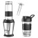 Adler | Blender | AD 4081 | Tabletop | 800 W | Jar material BPA Free Plastic | Jar capacity 0.4 + 0.57 L | Ice crushing | Black/Stainless steel image 7