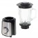 Mesko | Blender | MS 4080 | Tabletop | 600 W | Jar material Glass | Jar capacity 1.5 L | Ice crushing | Black/Silver image 5