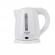 Adler | Kettle | AD 1272 | Electric | 1600 W | 1 L | Stainless steel/Polypropylene | 360° rotational base | White фото 3