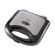 Adler | Sandwich maker | AD 3015 | 750  W | Number of plates 1 | Number of pastry 2 | Black фото 2