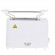 Adler | Toaster | AD 3223 | Power 750 W | Number of slots 2 | Housing material Plastic | White image 3