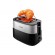 Philips | HD2516/90 Daily Collection | Toaster | Power 830 W | Number of slots 2 | Housing material Plastic | Black image 4