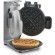 Caso | WaffleUp | Waffle Maker | 800 W | Number of pastry 1 | Waffle | Silver image 2