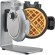 Caso | WaffleUp | Waffle Maker | 800 W | Number of pastry 1 | Waffle | Silver image 5