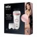 Braun | 9-720 Silk-epil 9 | Epilator | Operating time (max)  min | Bulb lifetime (flashes) | Number of power levels | Wet & Dry | White/Pink image 2