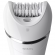 Philips | Epilator | BRE700/00 | Operating time (max) 40 min | Bulb lifetime (flashes) | Number of power levels N/A | Wet & Dry | White фото 3