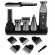 Adler | 5in1 Men’s Grooming Kit | AD 2946 | Cordless | Number of length steps 4 | Black/Stainless Steel paveikslėlis 3