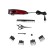 Adler | AD 2825 | Hair clipper | Corded | Red image 1