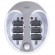 Adler | Foot massager | AD 2177 | Warranty 24 month(s) | 450 W | Number of accessories included | White/Silver image 10