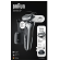 Braun | Shaver | 71-S7200cc | Operating time (max) 50 min | Wet & Dry | Silver/Black image 4