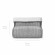 Medisana | Knitted Design Foot Warmer | FW 150 | Number of persons 1 | Grey paveikslėlis 4
