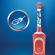 Oral-B | Electric Toothbrush | Vitality 100 Starwars | Rechargeable | For kids | Number of brush heads included 1 | Number of teeth brushing modes 1 | Red image 4