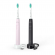 Philips | Sonicare Electric Toothbrush | HX3675/15 | Rechargeable | For adults | Number of brush heads included 2 | Number of teeth brushing modes 1 | Sonic technology | Black/Pink paveikslėlis 1