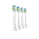 Philips | Toothbrush replacement | HX6064/10 | Heads | For adults | Number of brush heads included 4 | Number of teeth brushing modes Does not apply | White image 1