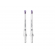 Philips | HX3062/00 Sonicare F3 Quad Stream | Oral Irrigator nozzle | Number of heads 2 | White/Purple image 1
