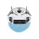 ETA | ETA351290000 Aron | Vacuum Cleaner Robot | Dry | Operating time (max) 120 min | Li-Ion | 2400 mAh | Dust capacity 0.3 L | Pa | White | Battery warranty  month(s) image 4