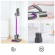 Jimmy | Vacuum cleaner | H8 Pro | Cordless operating | Handstick and Handheld | 500 W | 25.2 V | Operating time (max) 70 min | Purple | Warranty 24 month(s) | Battery warranty 12 month(s) image 5