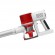 Adler | Vacuum Cleaner | AD 7051 | Cordless operating | 300 W | 22.2 V | Operating time (max) 30 min | White/Red image 3