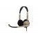 Koss | Headphones | CS100 | Wired | On-Ear | Microphone | Black/Gold image 2