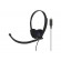 Koss | Headphones | CS200 USB | Wired | On-Ear | Microphone | Black image 2