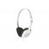 Koss | Headphones | KPH8w | Wired | On-Ear | White paveikslėlis 3