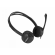 Natec | Headset | Canary Go | Wired | On-Ear | Microphone | Noise canceling | Black paveikslėlis 3