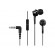 Panasonic | Canal type | RP-TCM115E-K | Wired | In-ear | Microphone | Black image 2
