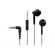 Panasonic | RP-TCM55E-K | Headphones | Wired | In-ear | Microphone | Black image 2