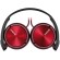 Sony | MDR-ZX310 | Wired | On-Ear | Red image 2