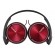 Sony | MDR-ZX310 | Wired | On-Ear | Red image 4