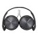 Sony | ZX series | MDR-ZX310AP | Wired | On-Ear | Microphone | Black image 3