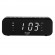 Adler | AD 1192B | Alarm Clock with Wireless Charger | W | AUX in | Black | Alarm function image 3