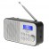Camry | CR 1179 | Portable Radio | Black/Silver | Alarm function image 1