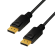 Logilink | Black | DP Male | DP Male | DisplayPort Cable | DP to DP | 1 m image 1